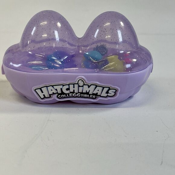 Hatchimals CollEGGtibles 2 Pack Blue Nest W/ Lunar Snailtail & Royal Penguala - Picture 9 of 9